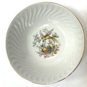 Set of 3 Vintage Bareuther Waldsassen Germany Porcelain Soup Cereal Rice Bowls